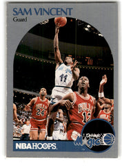 1990 Hoops Team Night Orlando Magic Sam Vincent Card NNO Default Title