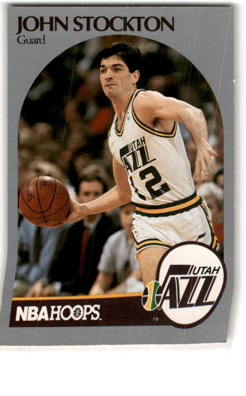 1990 Hoops John Stockton Card 294 Default Title
