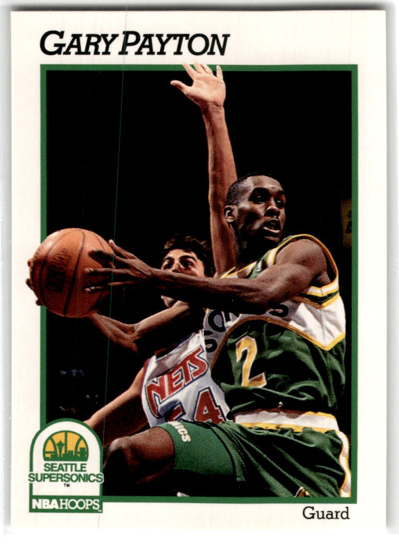 1991 Hoops Gary Payton Card 202 Default Title