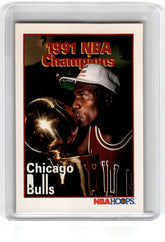 1991 Hoops 1991 NBA Champions-Chicago Bulls Card 543