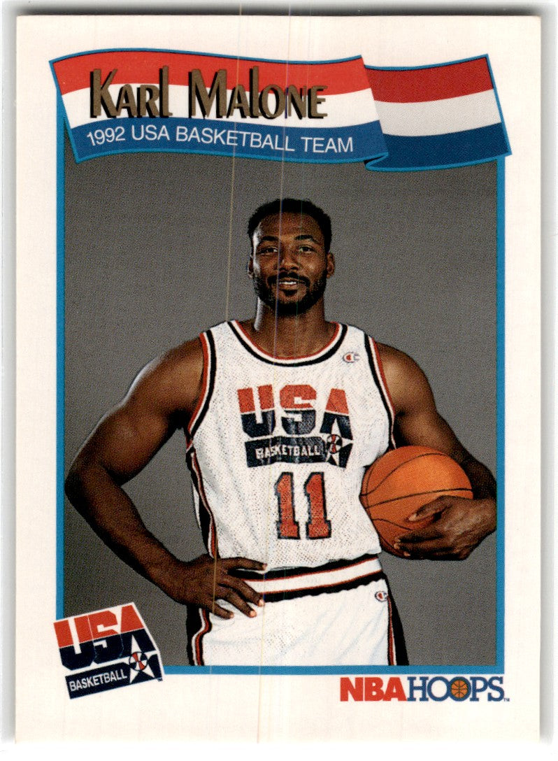 1991 Hoops Karl Malone Card 580 Default Title