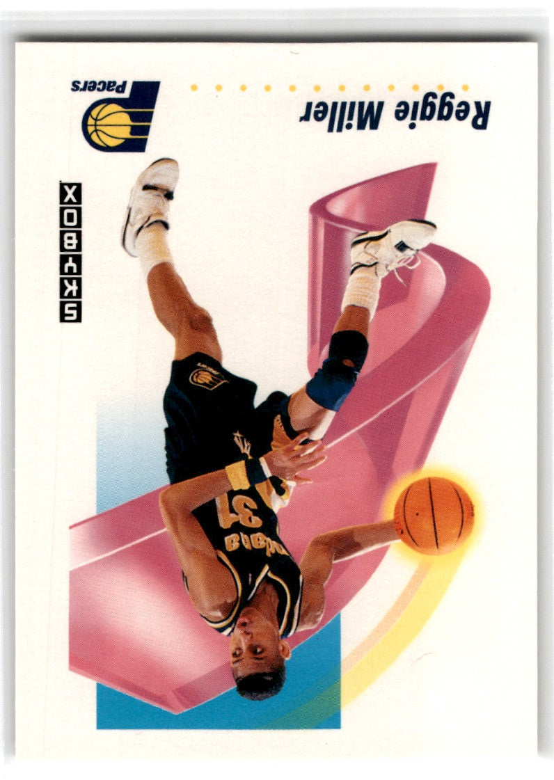 1991 SkyBox Reggie Miller Card 114 Default Title