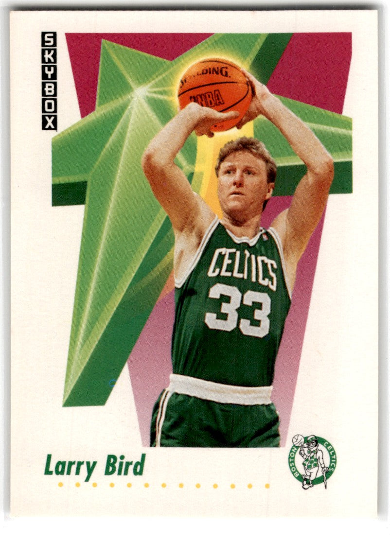 1991 SkyBox Larry Bird Card 12 Default Title
