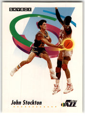 1991 Skybox Canadian Minis John Stockton Card 47 Default Title