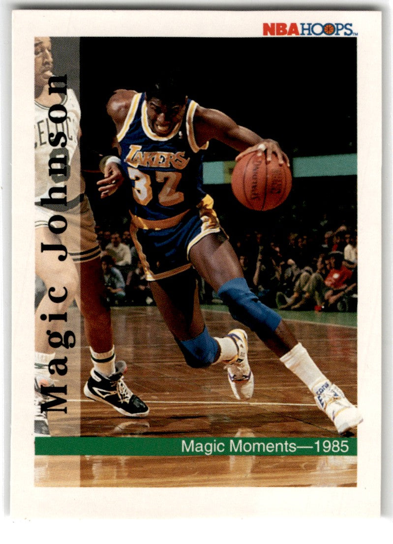 1992 Hoops Magic Johnson Magic Moments--1985 Card 329 Default Title