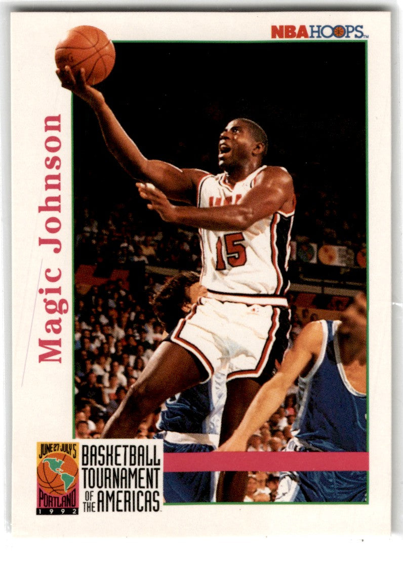 1992 Hoops Magic Johnson Card 340 Default Title