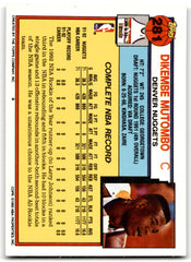 1992 Topps Dikembe Mutombo Denver Nuggets Card 281