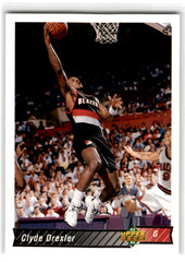 1992 Upper Deck Clyde Drexler Card 132 Default Title