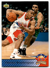 1992 Upper Deck Clarence Weatherspoon Philadelphia 76ers 475