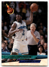 1993 Fleer Ultra Larry Johnson Charlotte Hornets Card#22