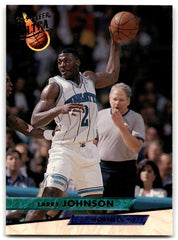 1993 Fleer Ultra Larry Johnson Charlotte Hornets Card#22