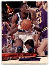 1993 Fleer Ultra Dikembe Mutombo Denver Nuggets Card#52