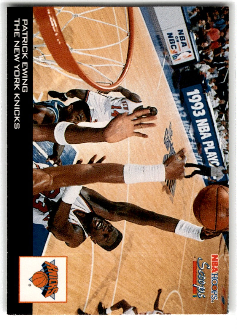 1993 Hoops Scoops Patrick Ewing Card HS18 Default Title