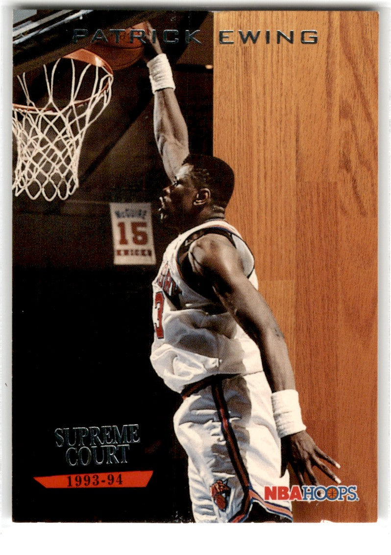 1993 Hoops Supreme Court Patrick Ewing Card SC3 Default Title