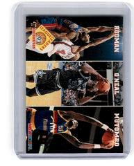 1993 Hoops Dennis Rodman/Shaquille O'Neal/Dikembe Mutombo Card 284