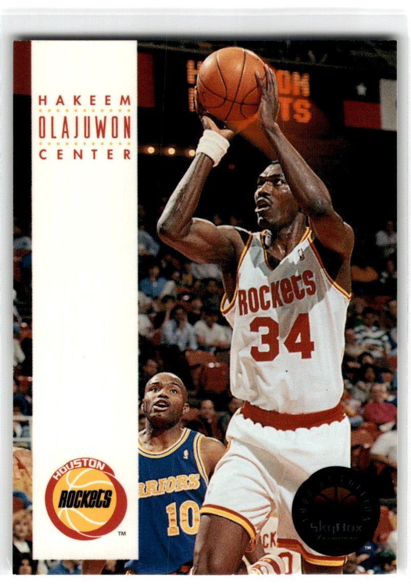 1993 SkyBox Hakeem Olajuwon Card 81 Default Title