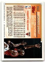 1993 Topps Horace Grant Chicago Bulls Card 288