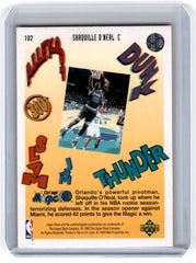 1993 Upper Deck Pro View Shaquille O'Neal Card 102