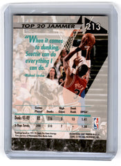 1993 Upper Deck Chicago Bulls Card 213