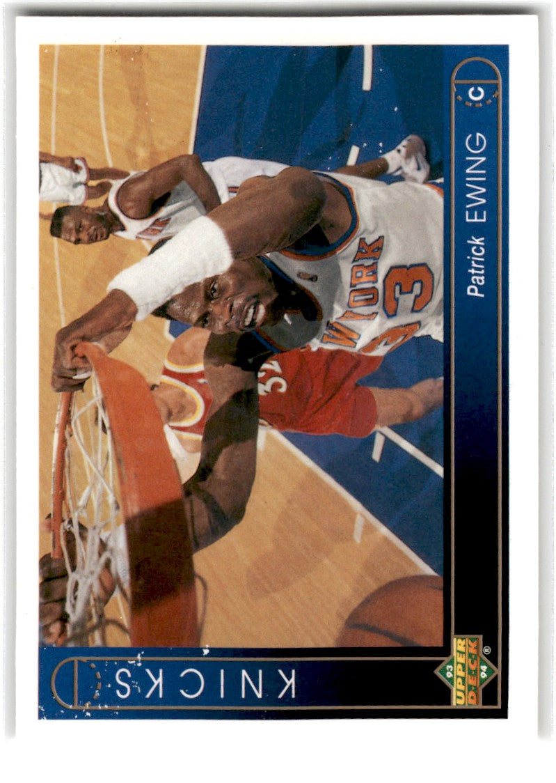 1993 Upper Deck Patrick Ewing Card 256 Default Title