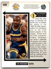 1993 Upper Deck Tim Hardaway Golden State Warriors Card 439