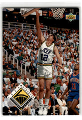 1993 Upper Deck John Stockton Card 445