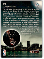 1993 Upper Deck Clyde Drexler Card 473
