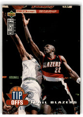 1994 Collector's Choice French Clyde Drexler Card 187 Default Title
