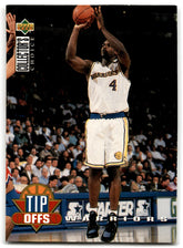 1994 Collector's Choice Silver Signatures Chris Webber Golden State Warriors Card 174