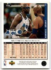 1994 Collector's Choice Horace Grant Orlando Magic Card 354