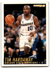 1994 Fleer Tim Hardaway Golden State Warriors Card 72