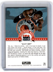 1994 SkyBox USA Shaquille O'Neal Basketball Card Card 71