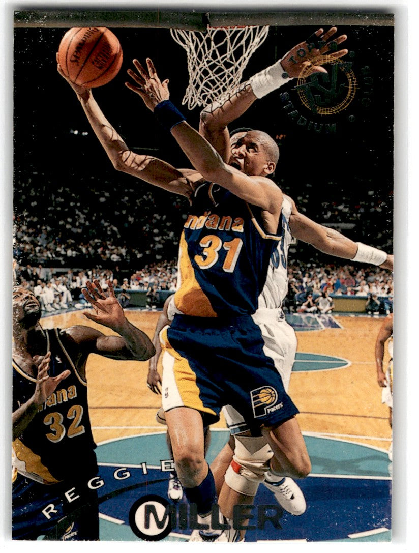 1994 Stadium Club Super Teams NBA Finals Reggie Miller Card 144 Default Title