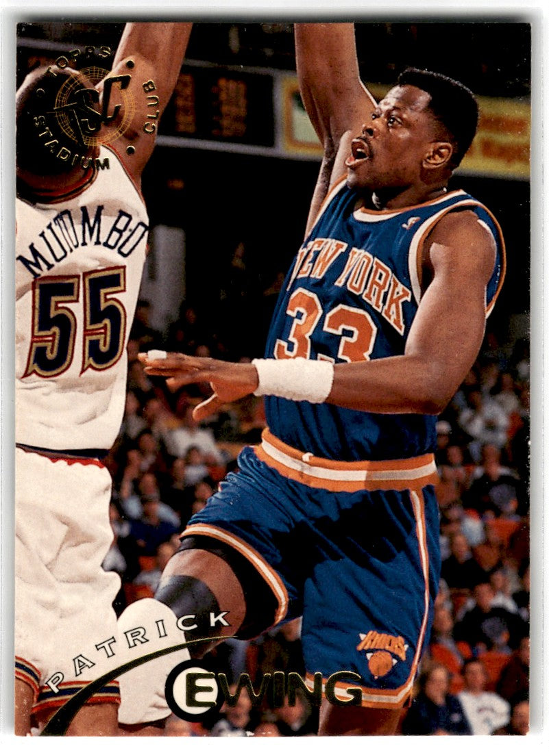 1994 Stadium Club Super Teams NBA Finals Patrick Ewing Card 1 Default Title