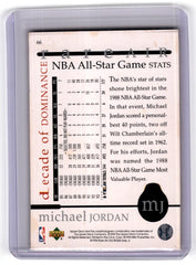 1994 Upper Deck Decade of Dominance Michael Jordan Card 66