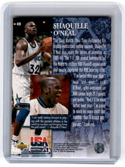 1994 Upper Deck USA Shaquille O'Neal Card 49