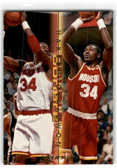 1995 Fleer Double Hakeem Olajuwon Card9 Default Title