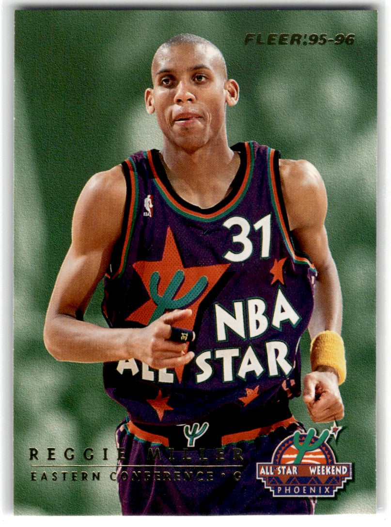 1995 Fleer NBA All-Stars Reggie Miller/Latrell Sprewell Card 5 Default Title