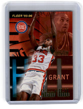 1995 Fleer Grant Hill Card 327