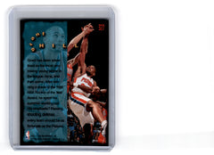 1995 Fleer Grant Hill Card 327