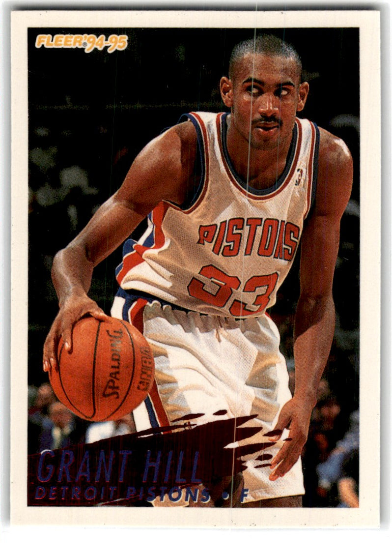 1995 Fleer Grant Hill Card 33 Default Title