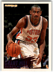 1995 Fleer Grant Hill Card 33 Default Title