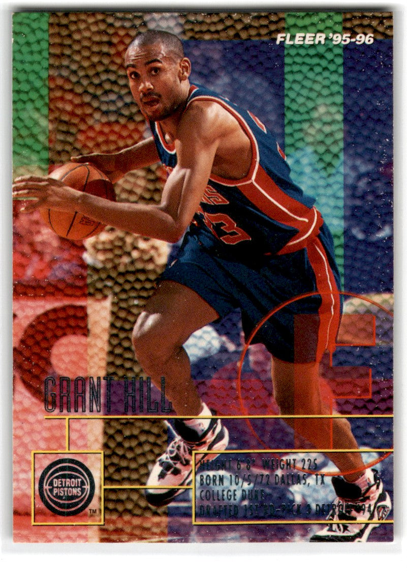 1995 Fleer Grant Hill Card 51 Default Title