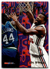 1995 Hoops Loy Vaught LA Los Angeles Clippers 21