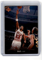 1995 Upper Deck Scottie Pippen Card 186