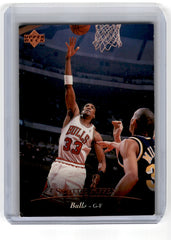 1995 Upper Deck Scottie Pippen Card 186