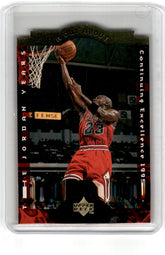 1996 Collector's Choice Jordan A Cut Above Michael Jordan Card CA10