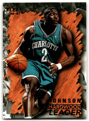 1996 Fleer Larry Johnson Charlotte Hornets 122