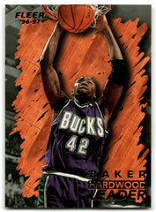 1996 Fleer Vin Baker Milwaukee Bucks 134