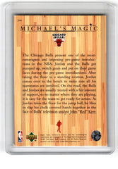 1997-98 Collector's Choice Michael Jordan Michael's Magic Card 394